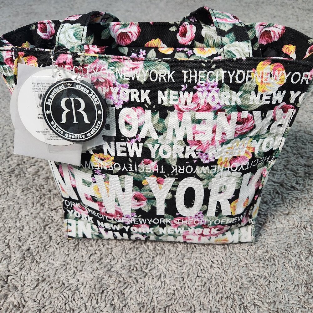 New York Floral Souvenir bag